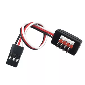 FLYXM 1/10/20x RC Servo JR Plug Extension Wire Cable 1 to 4 for RCCar Boat Model - Picture 1 of 8