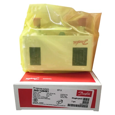 DANFOSS KP15 060-126491  Pressure Switch New ✦KD - Image 1 of 4