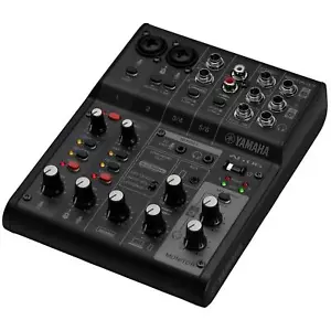 Yamaha AG06MK2 B 6-Channel Mixer/USB Interface for iOS/Mac/PC Black - Picture 1 of 3