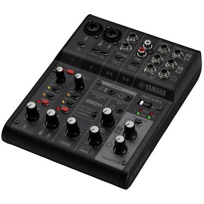 Yamaha AG06MK2 B 6-Channel Mixer/USB Interface for iOS/Mac/PC Black - Image 1 of 3