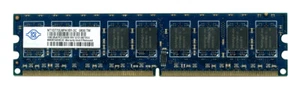 Nanya NT1GT72U8PA1BY-3C 1GB DDR2-667MHz ECC Ub CL5 - Picture 1 of 2