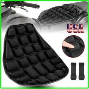 Cojín de asiento de gel cómodo para motocicleta funda de almohada alivio de presión universal - Imagen 1 de 18