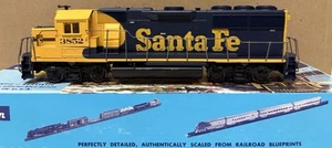 Athearn Blue Box Kit HO 4583 GP50 Phase II PWR Santa Fe - Picture 1 of 4