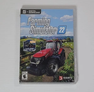 Farming Simulator -22 Gsme Giants Software PC/DVD-ROM Video - Picture 1 of 2