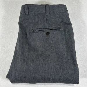 Brooks Brothers 346 Men’s Gray 100% Wool 35x30 Pleated Front Dress Pants - Picture 1 of 5
