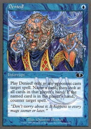 Denied! - Unglued # MTG Magic The Gathering - Image 1 of 1