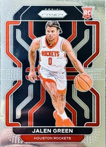 🔥 Tarjeta de novato Panini Prizm Silver Jalen Greene 2021 Houston Rockets NBA como nueva ✨ - Imagen 1 de 2