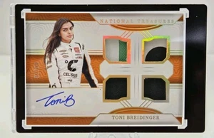 2024 National Treasures Toni Breidinger Holo Gold Quad Patch Auto/10《Pristine》🔥 - Picture 1 of 4