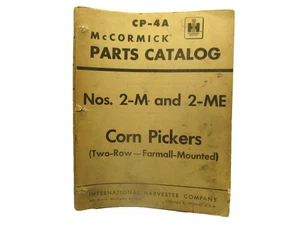 Catalogo ricambi IH Service Parts International Harvester CP - 4A raccoglitori mais - Foto 1 di 8