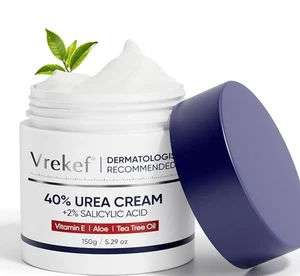 Urea Creme 40 Prozent für Füße Maximale Stärke, Urea Creme 40% plus Salicyl A - Bild 1 von 8