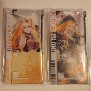 Arknights Brigid Acrylic Pass Set di carte di verifica 1 e 2 - Foto 1 di 1