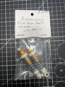 Associated RC 10 Gold OG Stoßdämpfer vorne 0,71 6448 Top Zustand ** GEBRAUCHT ** - Bild 1 von 3