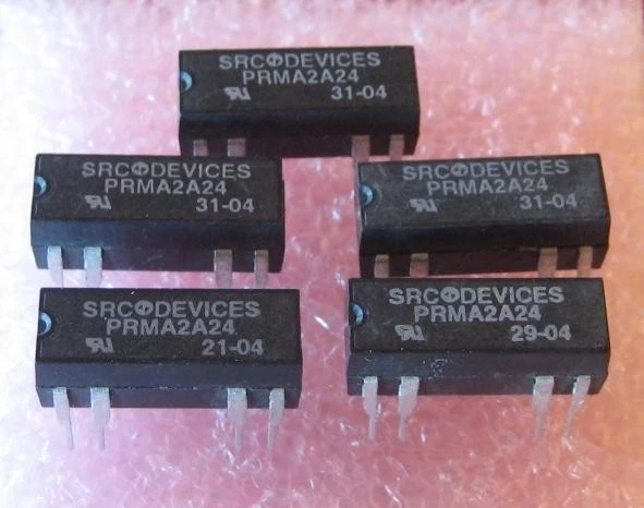 SRC DEVICES REED RELAY PRMA2A24 Relays ( Qty 5 ) *** NEW *** - Image 1 of 1