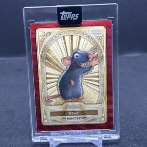 Remy 2025 Topps Disney Mint #99 Gold Tier RED FOIL SP 2/5 Ratatouille BS6 - Picture 1 of 2