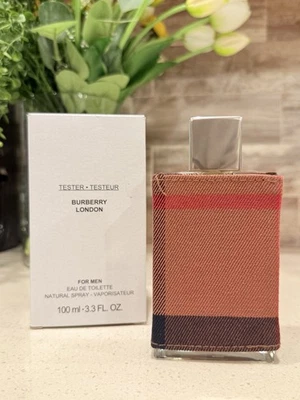 Burberry London 3.3oz Eau de Toilette Spray para Hombres Probador, Nuevo En Caja Foto 1 de 3