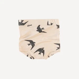 Kate Quinn The Woods Retro Bloomer Beluga Bird Size 6-12 Months Beechwood Modal - Picture 1 of 5