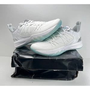 UNITUS Men's Judah 1 Low Sneakers "Spotless" White/Silver Size 12 NIB #021S - Picture 1 of 8