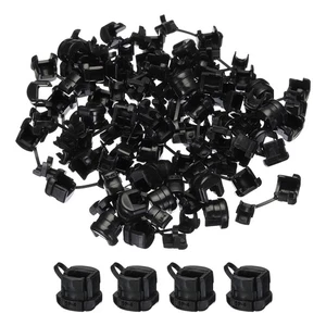 60pcs 3-4.5mm Strain Relief Cord Cable Bushing Boot Sleeve, 5P-4 - Photo 1/4