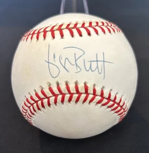 George Brett KC Royals Firmado Oficial Liga Americana Budig Béisbol PSA/DNA - Imagen 1 de 8
