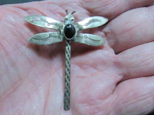 Spilla libellula sterling nativi americani - Foto 1 di 8