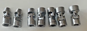 Craftsman 7 PC 3/8" drive 6pt swivel flex socket set  3/8" to 3/4" set - Bild 1 von 4