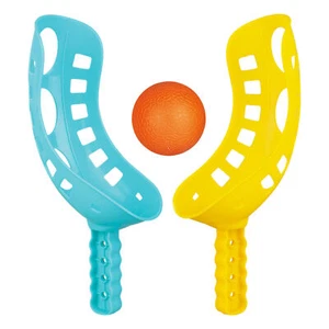 Mini Funny Toss Catch Game Scoop Ball Beach Toys For Family Gathering Field Day - Foto 1 di 11