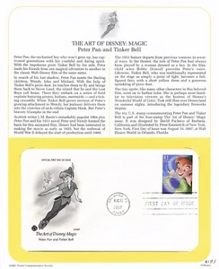 First Day Cover, Postal Commemorative Society 2007, Peter Pan, 4193 - Picture 1 of 2