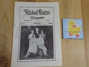 Kitchen Klatter Magazine March 1983 Pipe Cleaner Pins Soup Making  - Picture 1 of 5