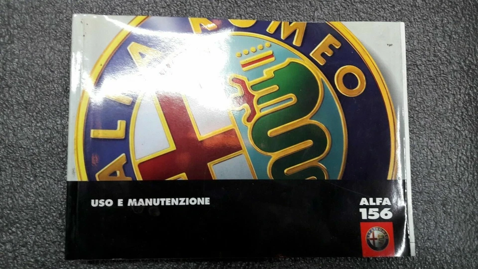 LIBRETTO USO E MANUTENZIONE NUOVO PER  ALFA ROMEO 156 - BOARD DOCUMENTATION - Immagine 1 di 1