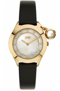 Storm SPARKELLI  Leather Gold Women's Watch 47223GD - Picture 1 of 2