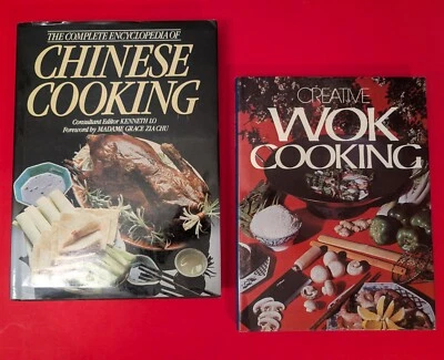 Complete Encyclopedia Of Chinese Cooking (1979) & Creative Wok (1976) Cook Books - Image 1 of 4