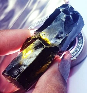 Natural Green Zircon Rough 433.95 Ct Loose Gemstone With Certificate - Picture 1 of 6