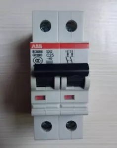 ABB Miniature Circuit Breaker S262-C25 2P 25A - Picture 1 of 1