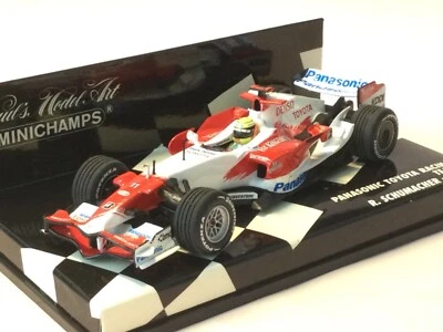 Minichamps 1:43 F1 Panasonic Toyota Racing TF107 R. Schumacher 2007 - Immagine 1 di 4