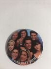 Vintage 1991 Beverly Hills 90210 Souvenir Pinback Button Pin 6in Original Cast