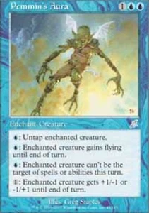 MRM ENGLISH/VO Aura de Pemmin - Pemmin's Aura MTG magic SCG - Imagen 1 de 1