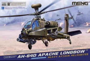 MENG QS-004 1/35 AH-64D APACHE LONGBOW HEAVY ATTACK HELICOPTER - Picture 1 of 9