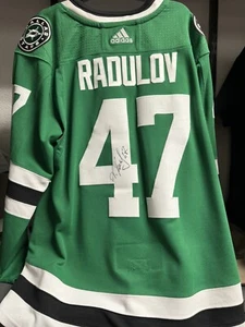 Alexander Radulov Authentic Dallas Stars NHL hockey Jersey Size 54 Autographed - Picture 1 of 9