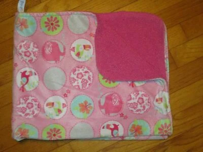 Manta/Lovey para bebé Garanimals Tropical Tales rosa tucán/elefante Foto 1 de 4