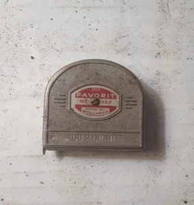 Vintage Maßband FAVORIT Nr. 167 6' BAND hergestellt von Mollimex, 2" Etui - Bild 1 von 4