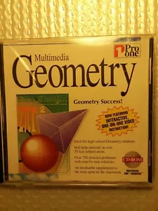 Multimedia Geometry Cd-rom - Picture 1 of 2