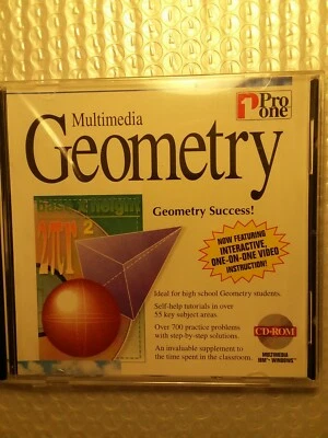 Multimedia Geometry Cd-rom  - Image 1 of 2