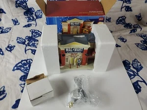rare Dept 18 Walmart Supercenter Traditional Vintage Collection 2007 W Box Read+ - Picture 1 of 4