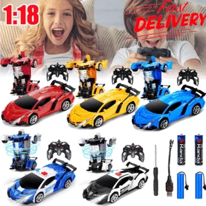 Ferngesteuertes Auto RC Mit Scheinwerfer 1:18 Kinder Rennauto Spielzeug Geschenk - Bild 1 von 56