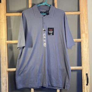 Axcess NWT, Men's Gray Polo SS Shirt SIZE XXL, Bio Washed, Soft Cotton - Picture 1 of 4