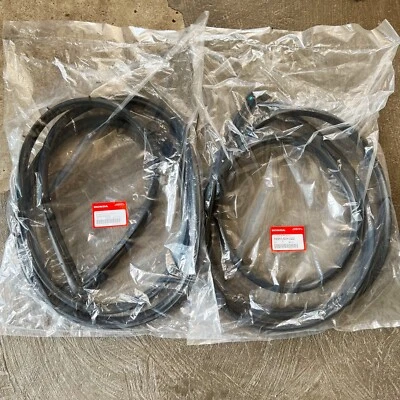 96-00 Genuine Honda Civic Ferio EK EK3 sedan front door weatherstrip rubber seal - Image 1 of 4