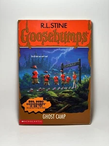 2nd Print #45 Ghost Camp Goosebumps Book R.L. Stine 1996 Vintage Original Series - Picture 1 of 15
