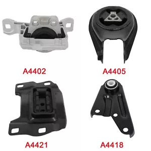 4PC Motor&Trans Mounts Set for Mazda 3 2.0L 2004-2010 A4402 A4405 A4421 A4418 - Foto 1 di 8