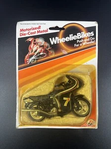 ZEE TOYS Wheelie Bikes Honda CBX #28556 - EXTREMELY RARE - 1982 Carded Die Cast - Picture 1 of 5