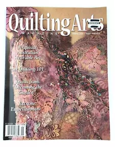 Quilting Arts Magazine Frühjahr 2004 Ausgabe 13 Kunst Quilting australische tragbare Kunst - Bild 1 von 12